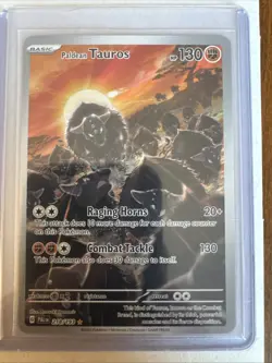 Paldean Tauros 218/193 SV02: Paldea Evolved NM Pokemon 2023 - Image 1