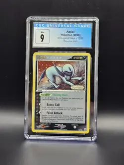 CGC 9 Absol Reverse Holo Rare 15/92 EX Legend Maker Pokemon TCG Vintage Graded - Image 1