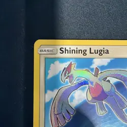Shining Lugia Holo SM82 Sun & Moon Shining Legends Black Star Promo Pokemon Card - Image 2