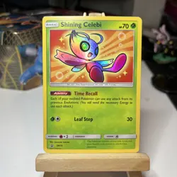 Pokemon TCG Shining Celebi SM79 Black Star Promo NM - Image 1