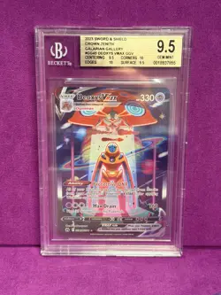 Pokemon TCG Deoxys VMAX GG45 Crown Zenith Galarian Gallery GG BGS 9.5 🤜🧨🔥 - Image 1