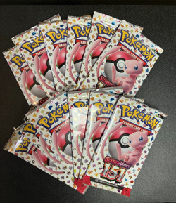 LOT OF 12 - Pokemon TCG Scarlet & Violet 151 sealed booster packs english - Image 1