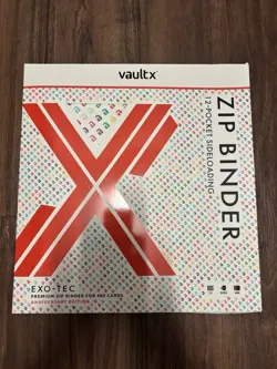 Vault X 12 Pocket Exo Tec Zip Binder Pokemon 2026 Anniversary Edition LE - Image 1