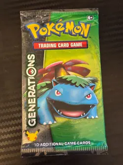 Pokemon Generations Sealed Booster Pack Venusaur Art - Image 1