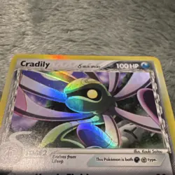 Pokemon Cradily EX Delta Species Holo 100HP 2/110 Pokemon Card 2006 - LP - Image 4