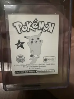 Pokemon Jessie S35 Holo Merlin Series 1 - CGC 10 - Image 4