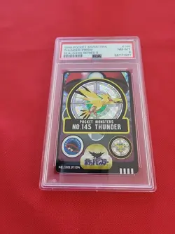 Pokemon: Thunder Prism Zapdos #145 Sealdass Series 3 Holo Japan - PSA 8 - C17 - Image 3