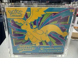 Pokemon TCG: Ascended Heroes ETB Pokemon Center Exclusive With Acrylic Case - Image 1