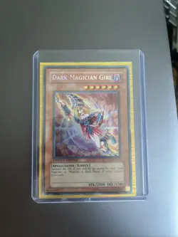 YUGIOH DARK MAGICIAN GIRL CT2-EN004 SECRET LIMITED ED LP - Image 1
