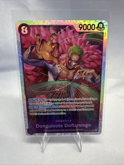 2025 One Piece Royal Blood Donquixote Doflamingo Super Rare SR #OP10-071 - Image 1