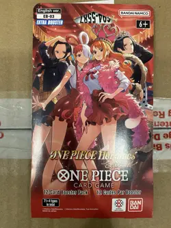 ONE PIECE Heroines EB-03 Sleeved Booster Pack English Brand New/Factory Sealed - Image 2
