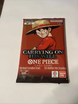 One Piece OP-13 Carrying On His Will Booster Pack ENGLISH New Factory Sealed - Image 1