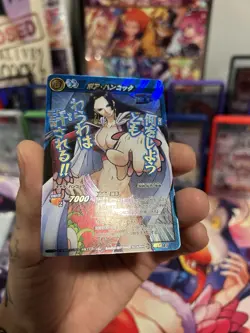 One Piece Miracle Battle Carddass Boa Hancock OMEGA Rare LP Vintage Japanese - Image 4