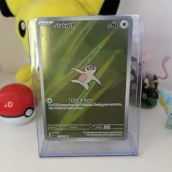 Pokemon Slakoth 212/191 SV08 Surging Sparks Holo Illustration Rare - Image 1