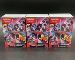 Lot Of 3 ✅ Pokemon TCG Destined Rivals Booster Bundle New/Factory Sealed - Image 1