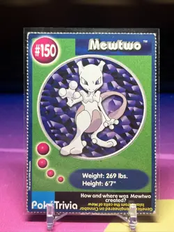 Pokemon Poketrivia - Mewtwo #150 - Mewtwo Strikes Back #10 - Image 1