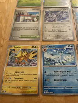 Pokemon Sammlung 14 Holo Karten Maskerade Im Zwielicht Deutsch NM Pokemon - Image 3