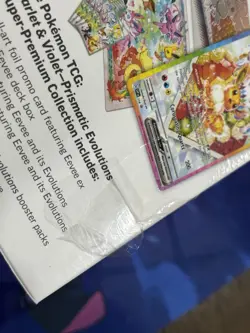 Pokemon TCG Prismatic Evolutions Super Premium Collection New/Sealed *Torn Seal* - Image 3
