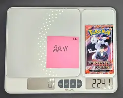 22.41g !!!! Destined Rivals Pokemon Sealed Booster Pack New Factory Sealed - Image 1