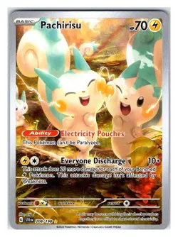 Pokemon TCG - Pachirisu - SV01: Scarlet & Violet Base Set 208/198 Illustration R - Image 1