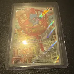Riolu 010 Me: Mega Evolution Promo Pokemon Center Stamp Holo - Image 1