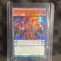 Yugioh D/D/D Zero Doom Queen Machinex DOOD-EN003 Ultra Rare 1st Edition NM - Image 1