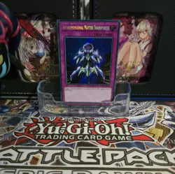 YUGIOH INTERDIMENSIONAL MATTER TRANSPORTER SECRET RARE LCKC-EN052 1ST EDITION - Image 1