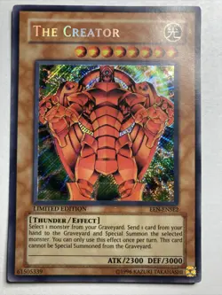 🔴Yugioh! The Creator EEN-ENSE2 Limited Edition Secret Rare Holo NM/M Best 🔴 - Image 1