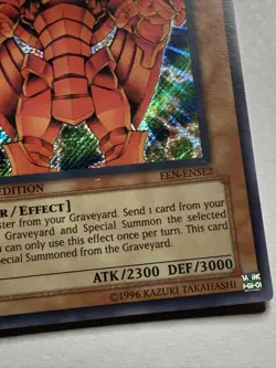 🔴Yugioh! The Creator EEN-ENSE2 Limited Edition Secret Rare Holo NM/M Best 🔴 - Image 2