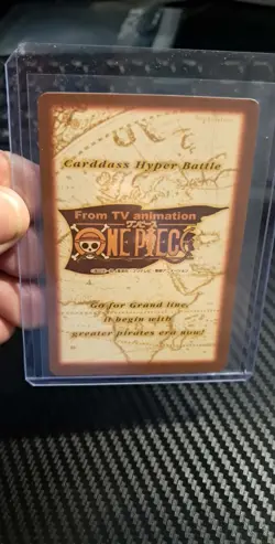 BANDAI One Piece Hyper Battle C365 LUFFY RODGERS HOLO FOIL SCARCE EARLY CARD - Image 2