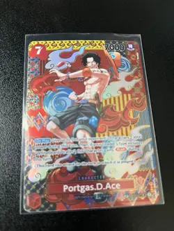 Portgas D. Ace One Piece (SP) OP02-13 Two Legends Foil - Image 1