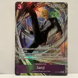 Sanji R Alt Art OP12-070 Legacy of the Master One Piece TCG English Near Mint - Image 1