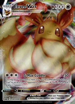 SWSH: Sword & Shield Promo Cards #SWSH087 Eevee VMAX - Image 1