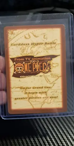 BANDAI One Piece Hyper Battle LUFFY PIRATES c223 HOLO FOIL SCARCE EARLY CARD - Image 2