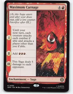 Maximum Carnage #83, Wizards of the Coast card - Image 1