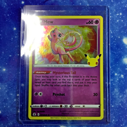 ✨ Pokemon Celebrations Set! Mew 011/025 Holo Rare Card! Near Mint - Mint! ✨ - Image 1