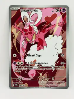 Pokemon TCG Enamorus Twilight Masquerade Illustration Card 180/167 - Image 1
