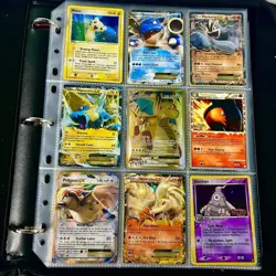 Black & White, XY 100+ Pokemon Card Binder, Mega, Full Art, EX, Holo, Alt - Image 1