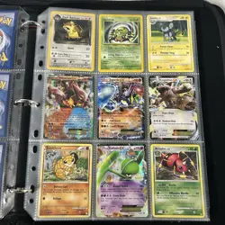 Black & White, XY 100+ Pokemon Card Binder, Mega, Full Art, EX, Holo, Alt - Image 3