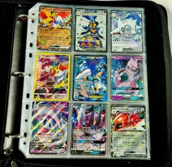 Huge Binder Collection Lot of 200+ Pokemon Cards Mixed EX SV Holo Full Art LP/NM - Image 1