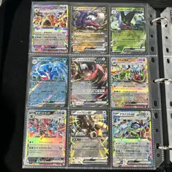 Huge Binder Collection Lot of 170+ Pokemon Cards Mixed Holo Full Art LP/NM Gift - Image 4