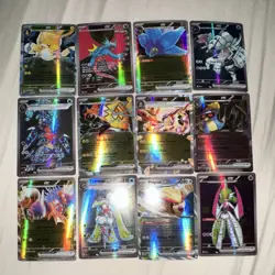 Pokemon TCG Scarlet & Violet 12 Card Lot Full Art Holo Nintendo Pawmot Tapu Koko - Image 1