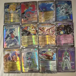 Pokemon TCG Scarlet & Violet 12 Card Lot Full Art Holo Nintendo Pawmot Tapu Koko - Image 2