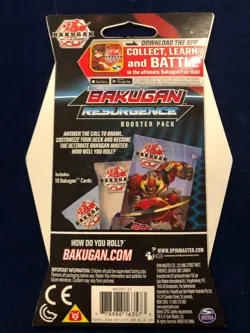 Lot Of 3 Bakugan Battle Planet Brawlers Resurgence Booster Packs 30 Cards Total - Image 3