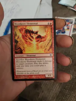 MTG: Magic: The Gathering Card: Bloodpyre elemental - Image 2