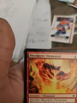 MTG: Magic: The Gathering Card: Bloodpyre elemental - Image 3