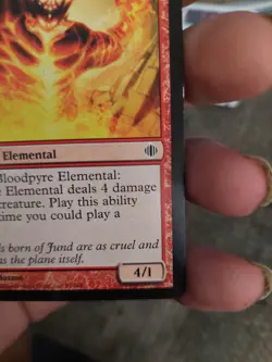 MTG: Magic: The Gathering Card: Bloodpyre elemental - Image 5