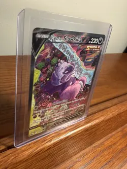 Pokemon Galarian Slowking V Full Art Ultra Rare 179/198 Chilling Reign Holo Card - Image 2
