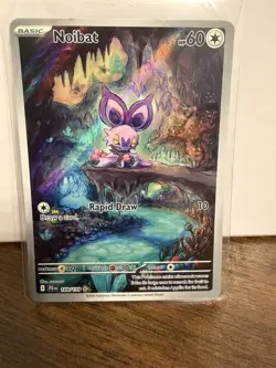 Pokemon Noibat 169/159 Full Holo Alternate Special Illustration Rare S&V Card 💎 - Image 1