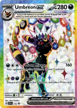 Umbreon ex - 176 Promo SV: Scarlet & Violet Promo Cards SVP 176 NM - Image 1